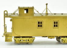 Load image into Gallery viewer, HO Brass Oriental Limited CB&amp;Q - Burlington Route NE-1 - Wood Caboose - 28ft&#39; - 3-Window Version
