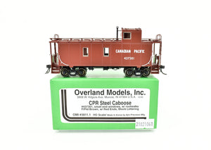 HO Brass OMI - Overland Models, Inc. CPR - Canadian Pacific Steel Caboose Factory Painted #437301