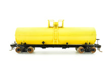 Load image into Gallery viewer, HO Brass PSC - Precision Scale Co. Various Roads 11,141 Gallon Tank Car Painted Yellow
