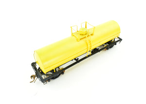 HO Brass PSC - Precision Scale Co. Various Roads 11,141 Gallon Tank Car Painted Yellow