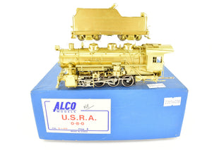 HO Brass Alco Models USRA - United States Railway Administration 0-8-0 Switcher AS-IS