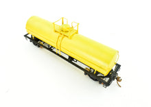 Load image into Gallery viewer, HO Brass PSC - Precision Scale Co. Various Roads 11,141 Gallon Tank Car Painted Yellow
