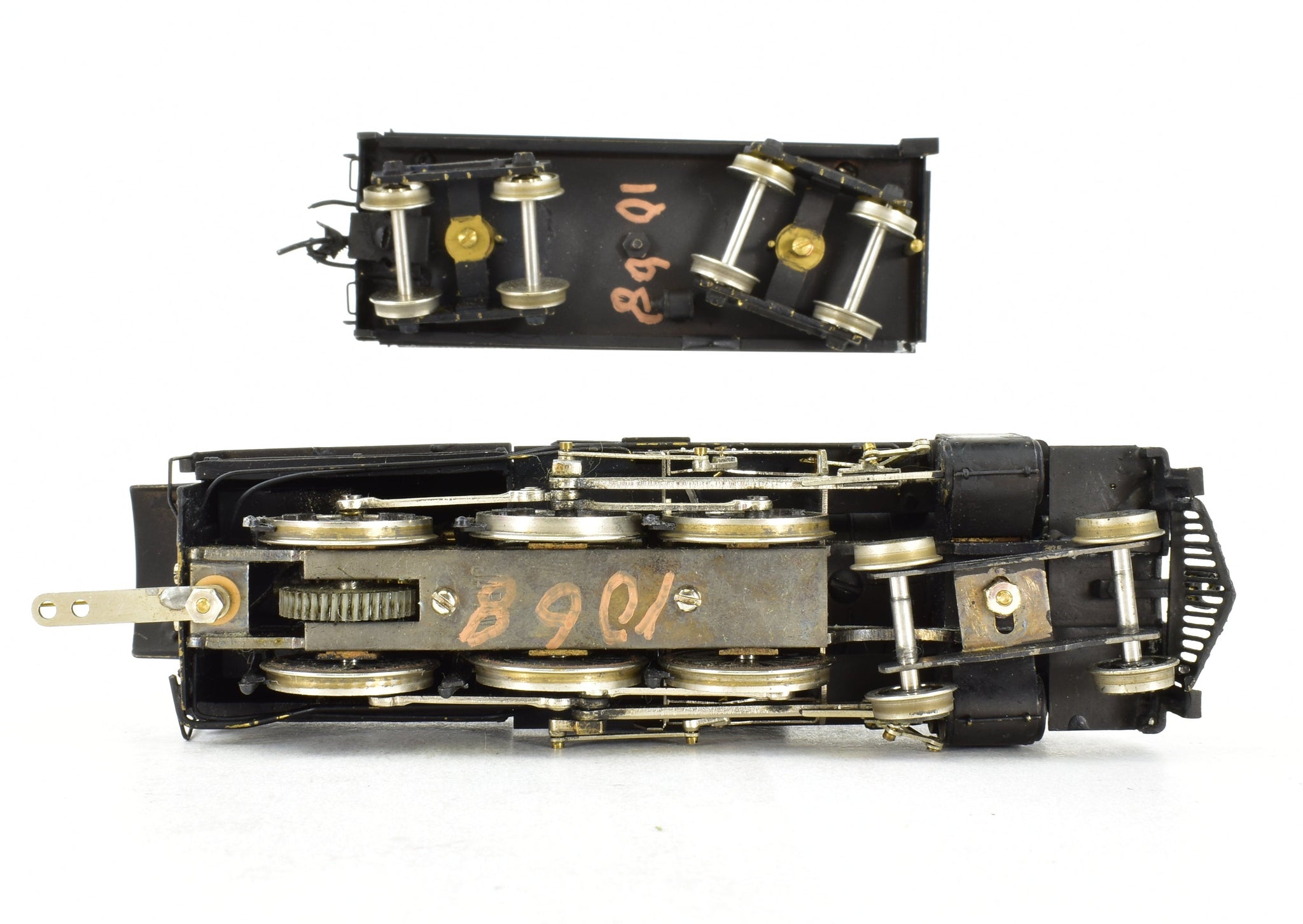 HO Brass Red Ball CNJ - Central Railroad Of New Jersey 4-6-0 Camelback ...