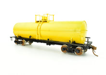 Load image into Gallery viewer, HO Brass PSC - Precision Scale Co. Various Roads 11,141 Gallon Tank Car Painted Yellow
