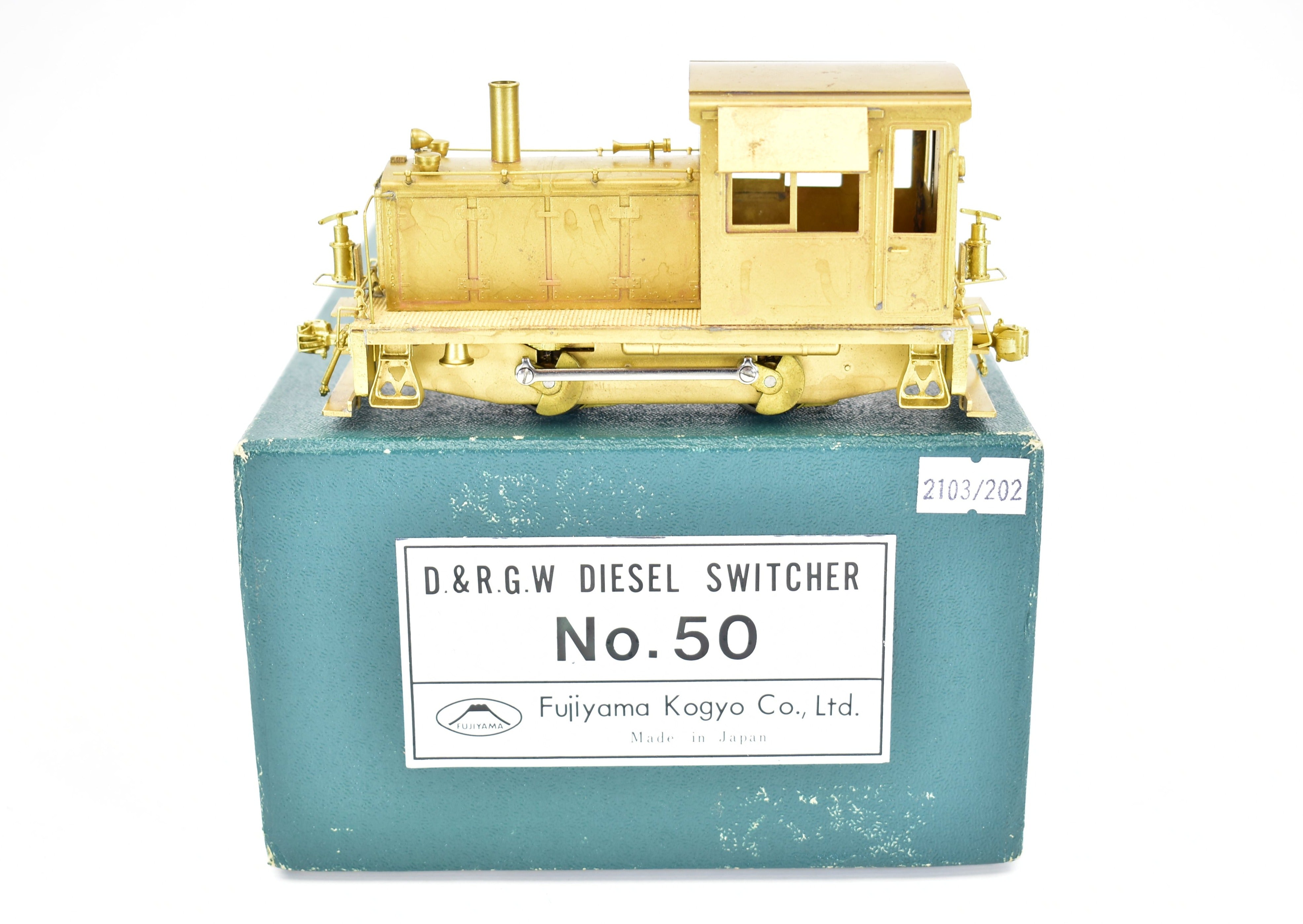 On3 Brass PFM - Fujiyama D&RGW - Denver & Rio Grande Western On3 Brass PFM - Fujiyama D&RGW - Denver & Rio Grande Western
