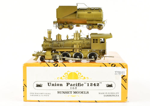 HO Brass Sunset Models UP - Union Pacific 4-6-0 