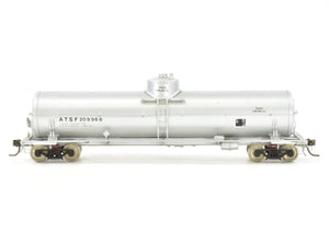 HO Brass PSC - Precision Scale Co. 16,000 Gallon Tank Car FP Silver ATSF - Santa Fe No. 209908