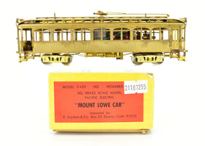 Copy of HO Brass Suydam PE - Pacific Electric Mount Lowe Car