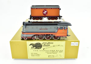 HO Brass CON PSC - Precision Scale Co. - CMSTP&P The Milwaukee Road - 4-6-0 G-6PS Cut Skirt - F/Painted #10 