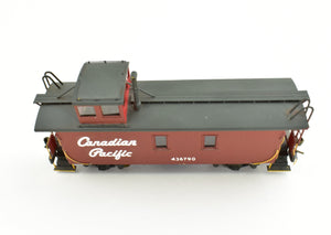 HO Brass VH - Van Hobbies CPR - Canadian Pacific Railway Wood Sheathed Caboose Custom Painted