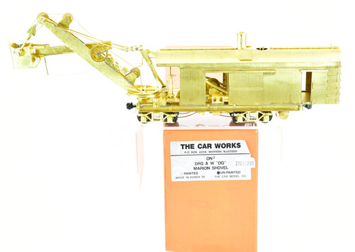 On3/O Brass The Car Works D&RGW - Denver & Rio Grande Western OQ Marion Shovel