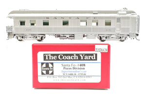 HO Brass CON TCY - The Coach Yard  No. 0488.18 ATSF - Santa Fe #408 "Pecos Division" Superintendent's car