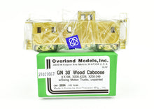 Load image into Gallery viewer, HO Brass OMI - Overland Models, Inc. GN - Great Northern 30&#39; Wood Caboose Factory New
