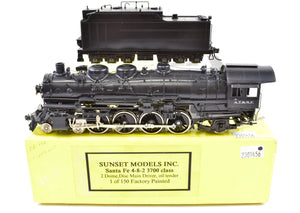 HO Brass Sunset Models ATSF - Santa Fe 3700 Class 4-8-2 Mountain Factory Painted