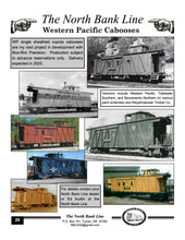 Load image into Gallery viewer, HO Brass NBL - North Bank Line WP - Western Pacific Cabooses
